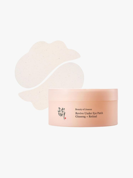 Beauty of Joseon Revive Under Eye Patch in branded tub component on a light gray background